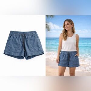Salt Life Blue Beach Shorts S Small Coastal Casual Lightweight Vacation Summer